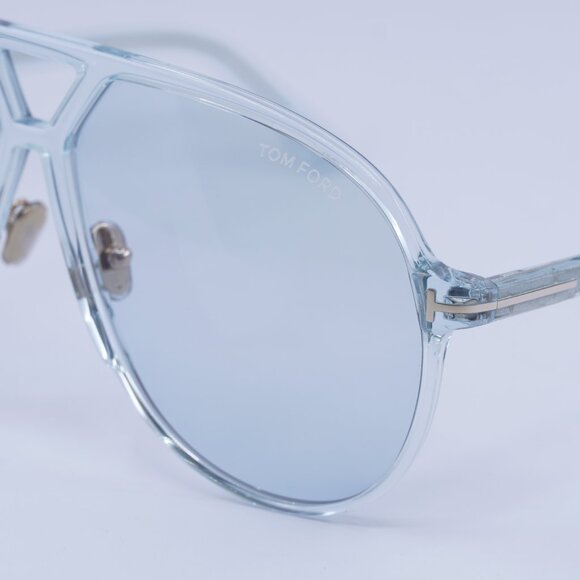 Tom Ford Clear Aviator Sunglasses - Picture 4 of 9